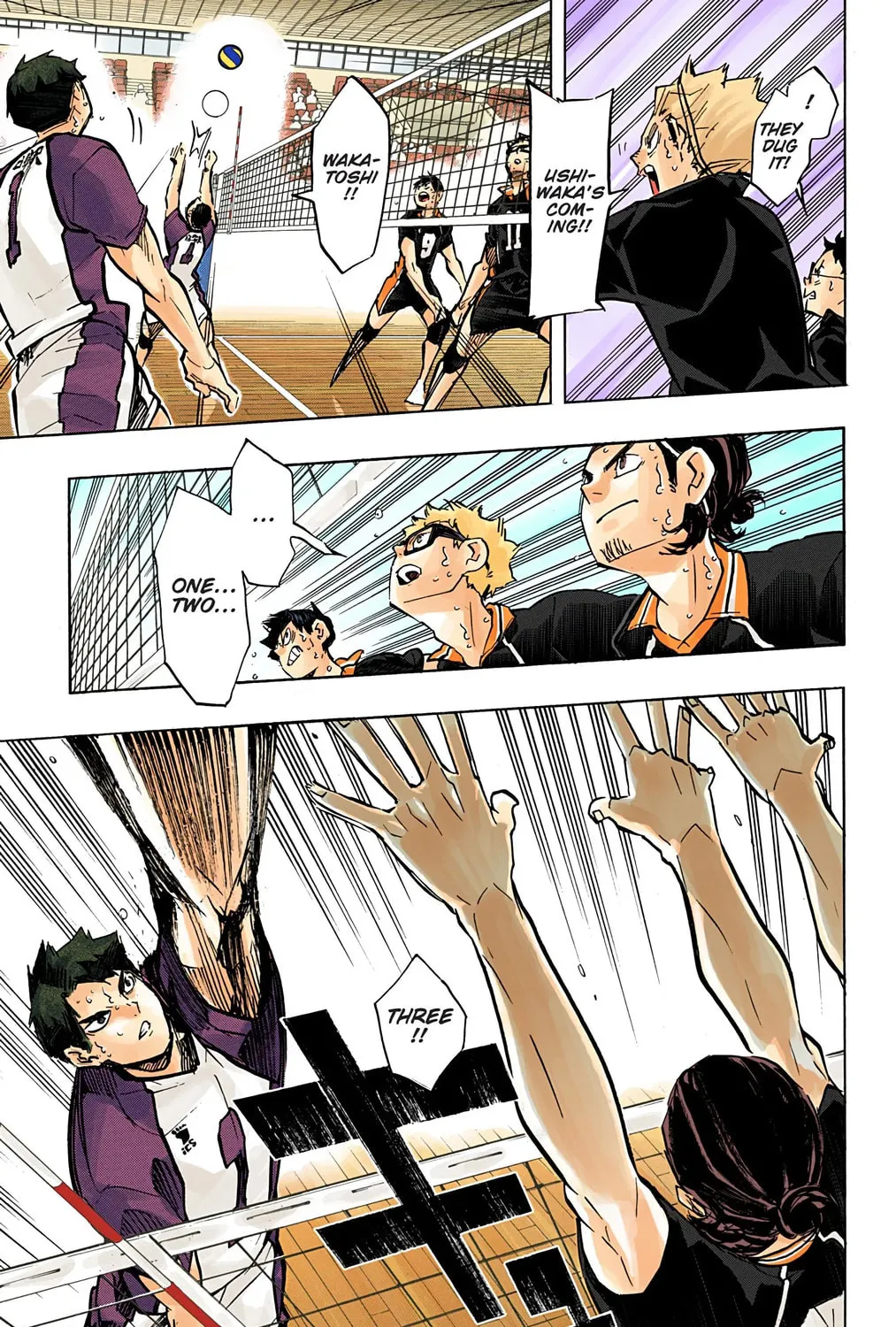 Read Haikyu!! (Official Colored) (Colored) chapter 172 image 36 on Lezhin
