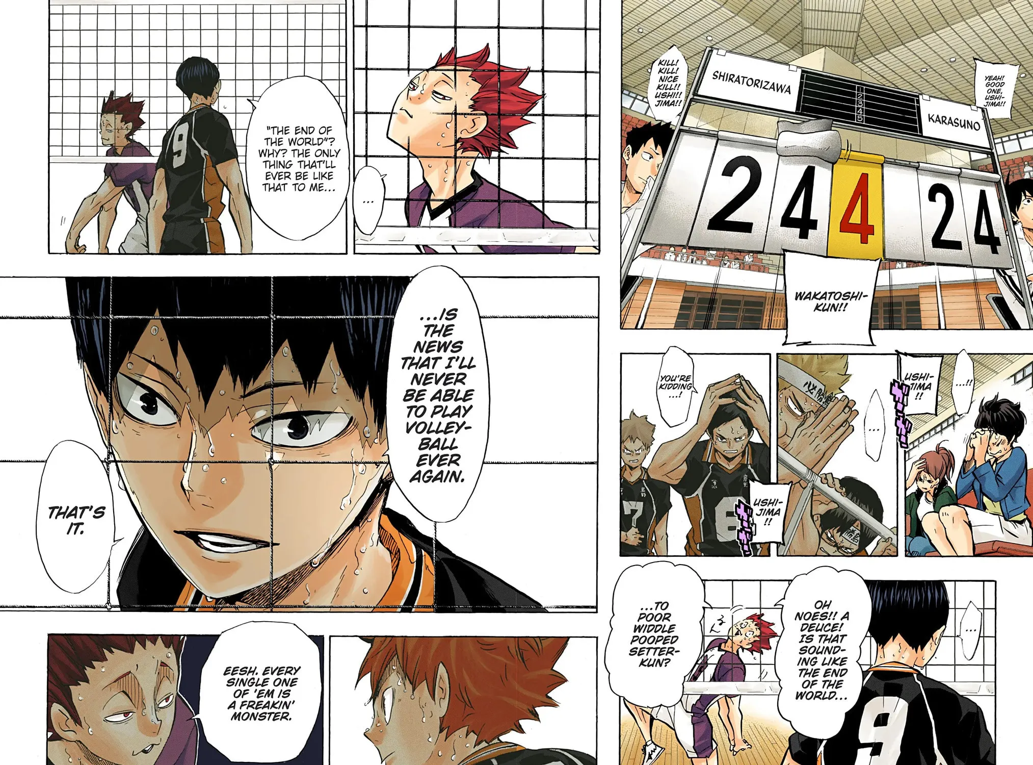 Read Haikyu!! (Official Colored) (Colored) chapter 172 image 40 on Lezhin
