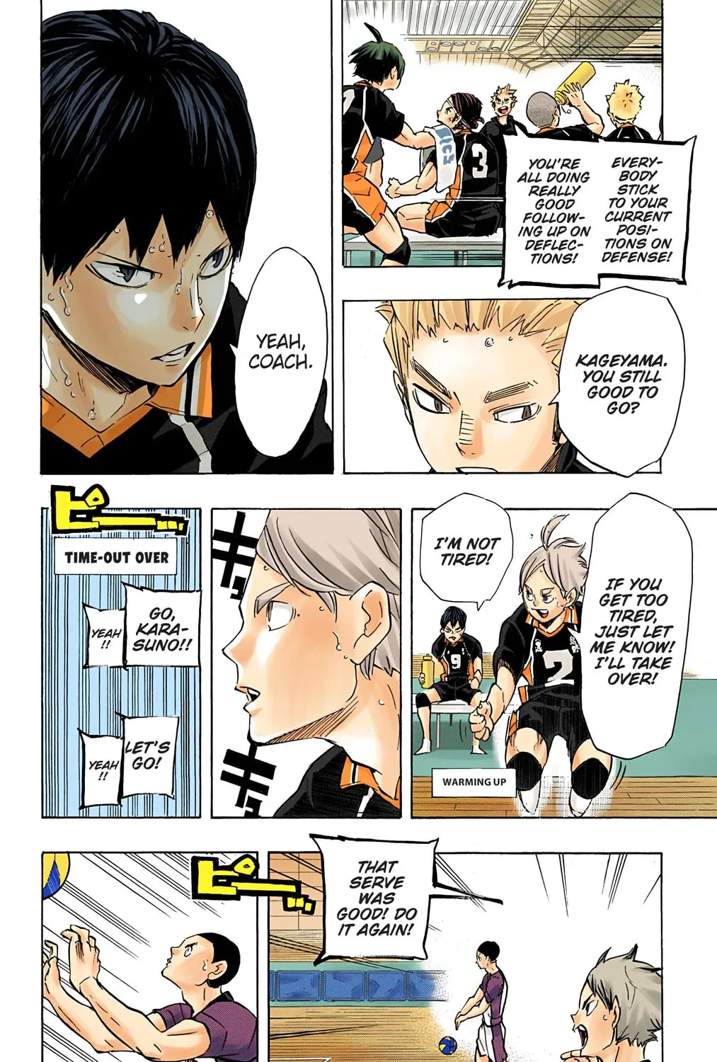 Read Haikyu!! (Official Colored) (Colored) chapter 173 image 2 on Lezhin
