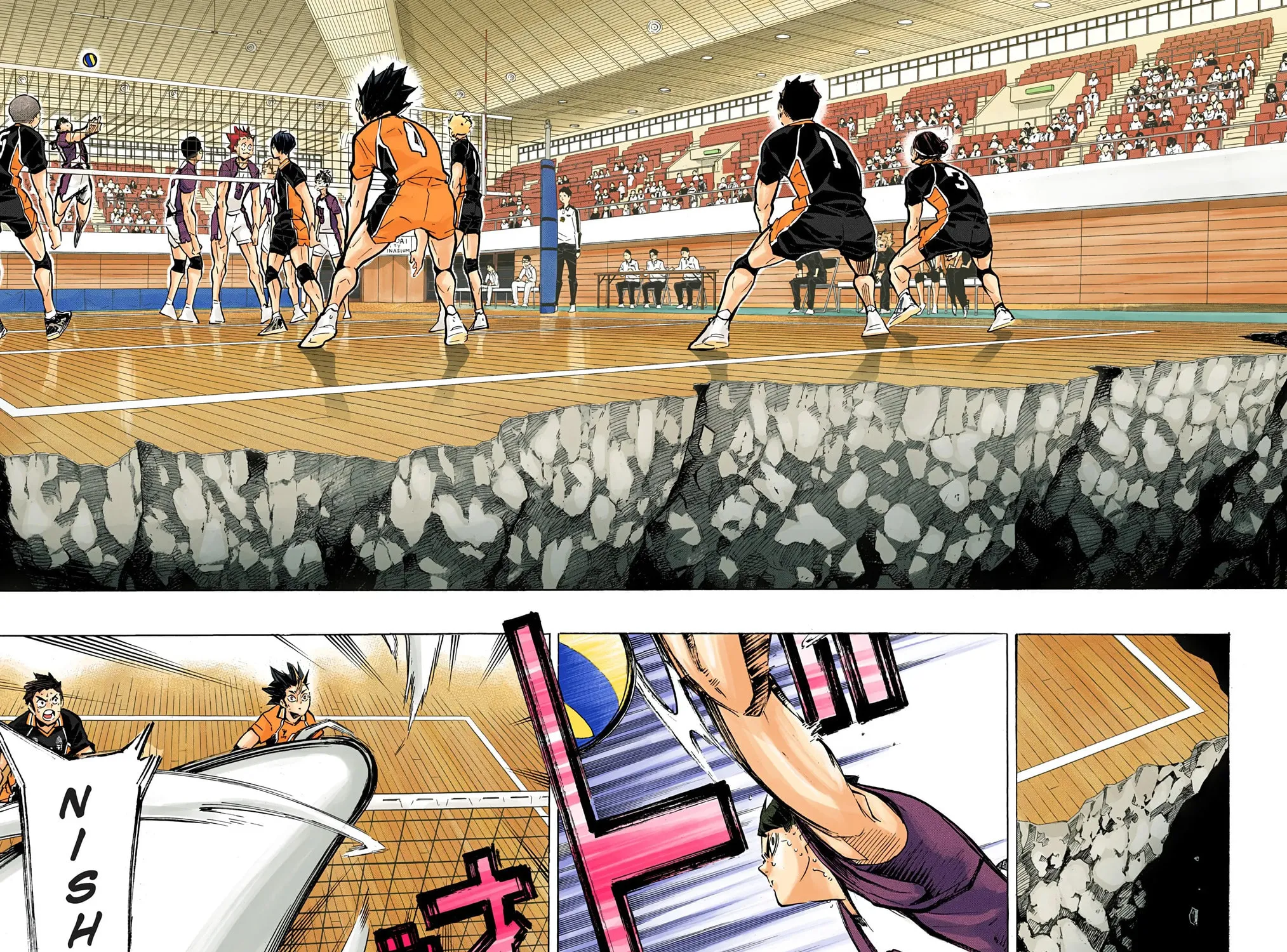 Read Haikyu!! (Official Colored) (Colored) chapter 173 image 22 on Lezhin