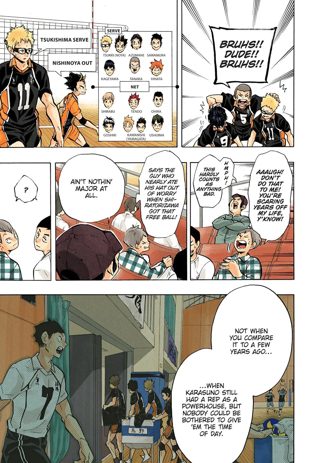 Read Haikyu!! (Official Colored) (Colored) chapter 173 image 30 on Lezhin