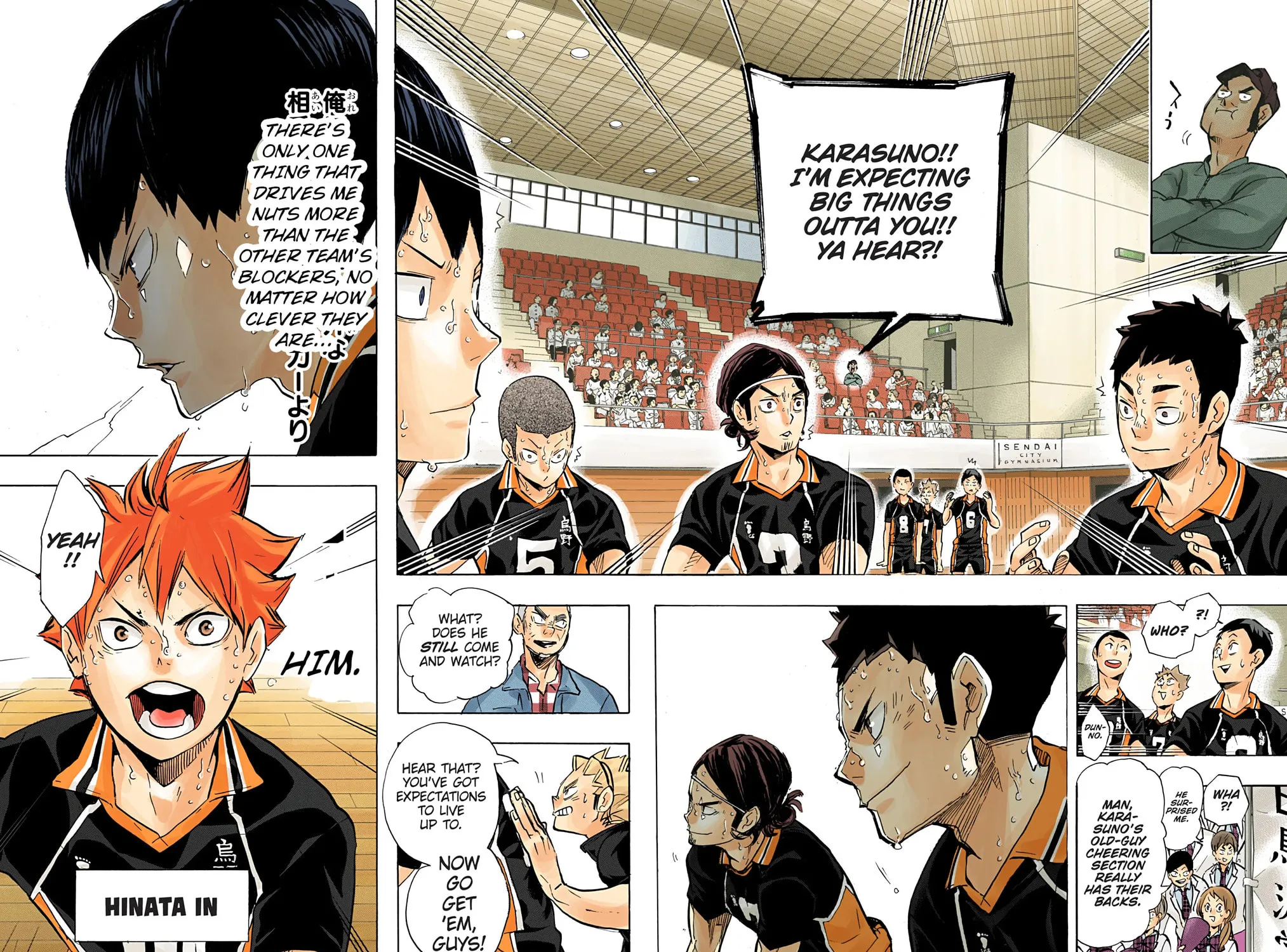 Read Haikyu!! (Official Colored) (Colored) chapter 173 image 32 on Lezhin