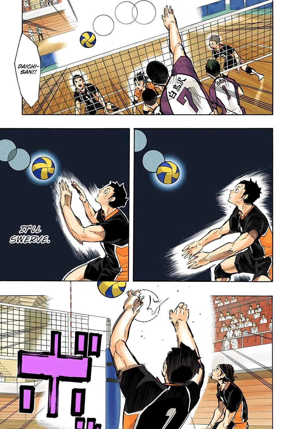 Read Haikyu!! (Official Colored) (Colored) chapter 173 image 4 on Lezhin