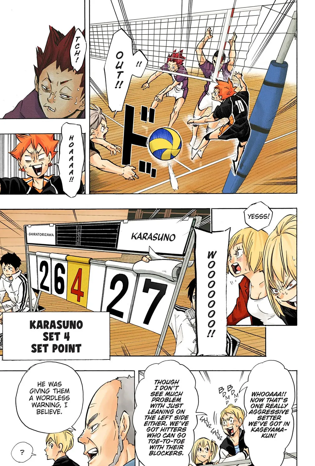 Read Haikyu!! (Official Colored) (Colored) chapter 174 image 12 on Lezhin