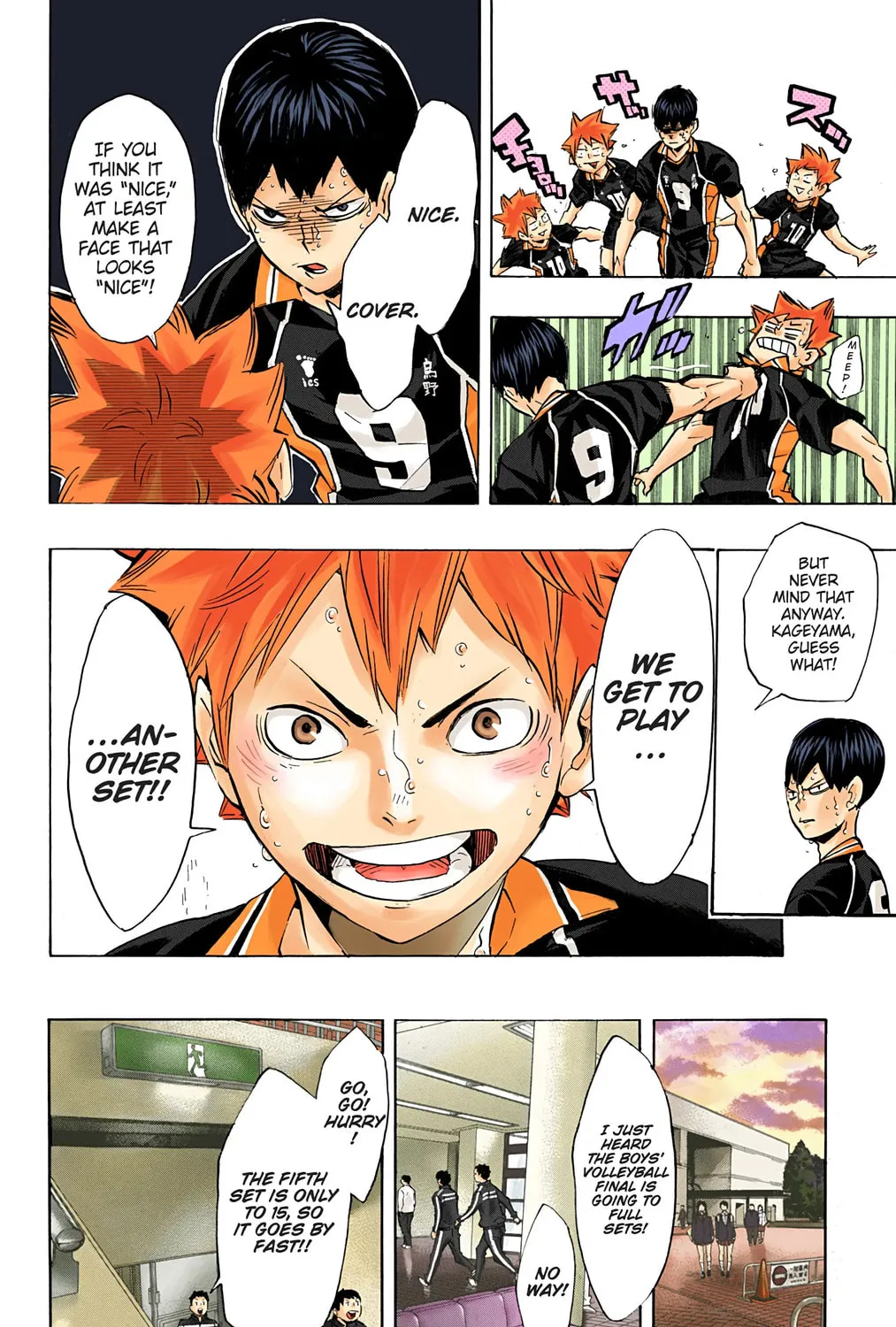 Read Haikyu!! (Official Colored) (Colored) chapter 174 image 32 on Lezhin