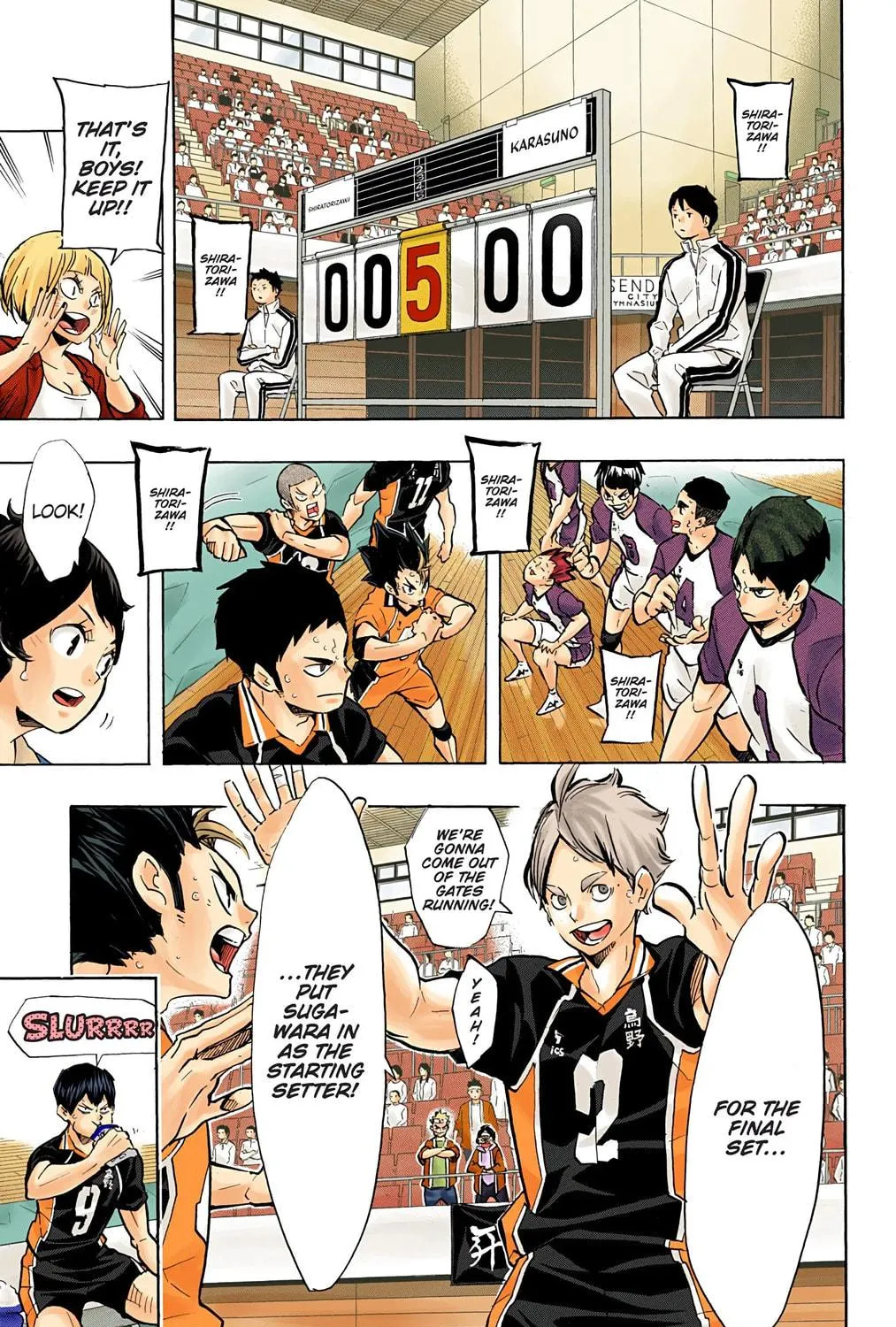 Read Haikyu!! (Official Colored) (Colored) chapter 174 image 34 on Lezhin