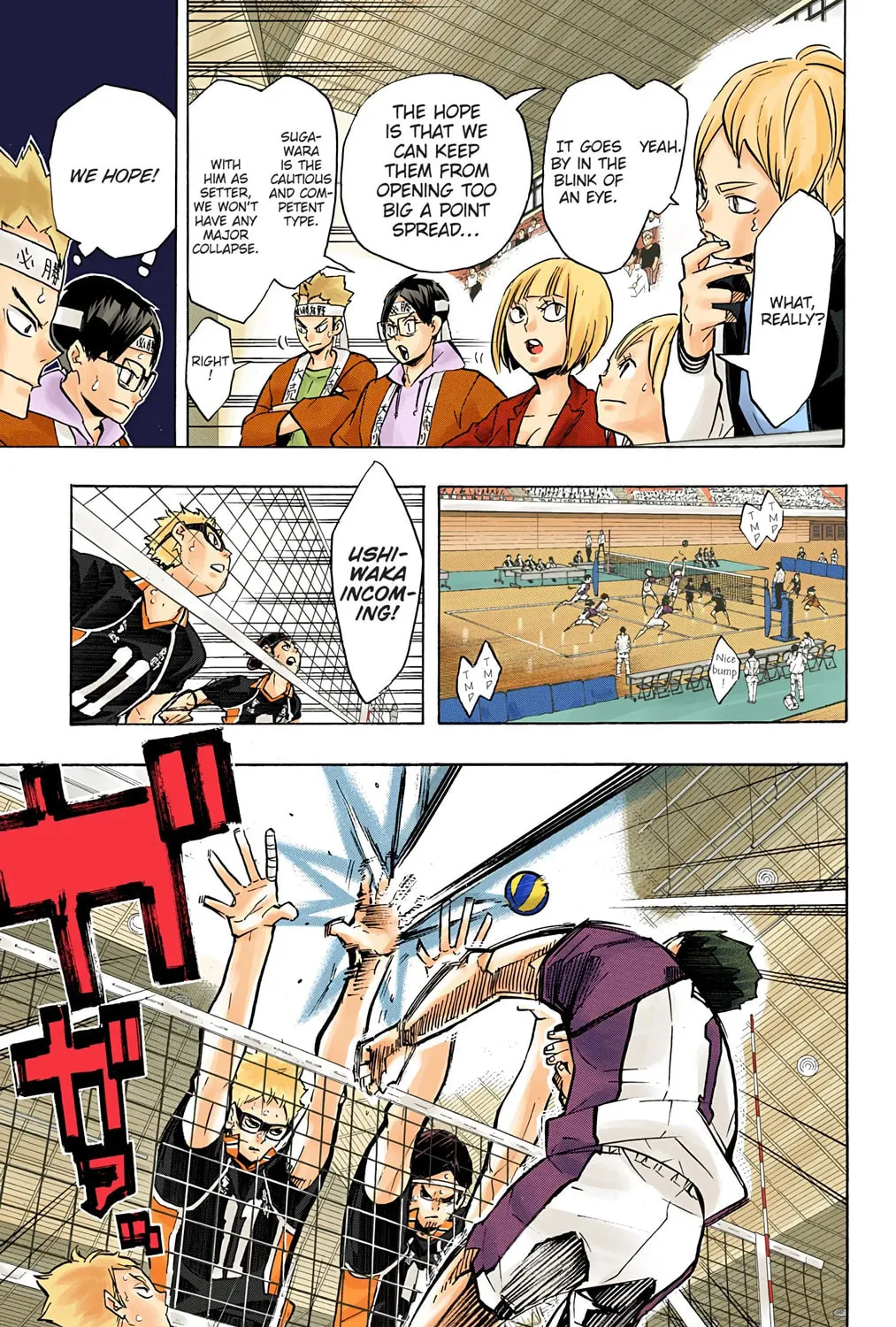 Read Haikyu!! (Official Colored) (Colored) chapter 175 image 18 on Lezhin
