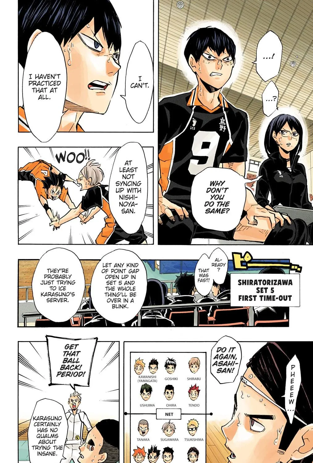 Read Haikyu!! (Official Colored) (Colored) chapter 176 image 10 on Lezhin