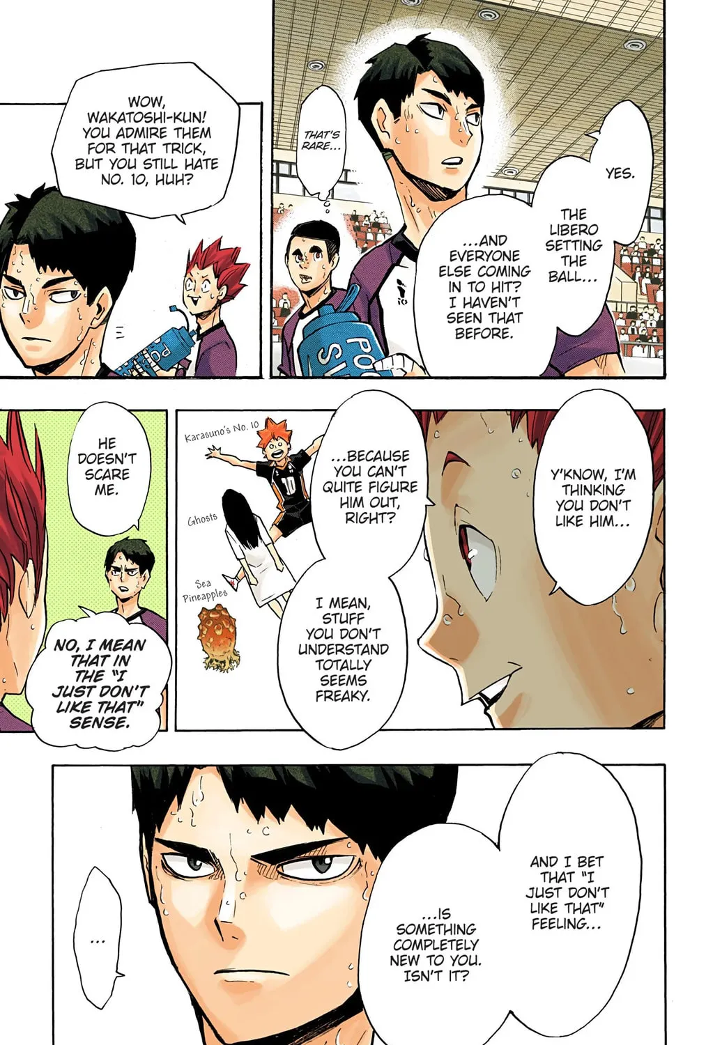 Read Haikyu!! (Official Colored) (Colored) chapter 176 image 12 on Lezhin