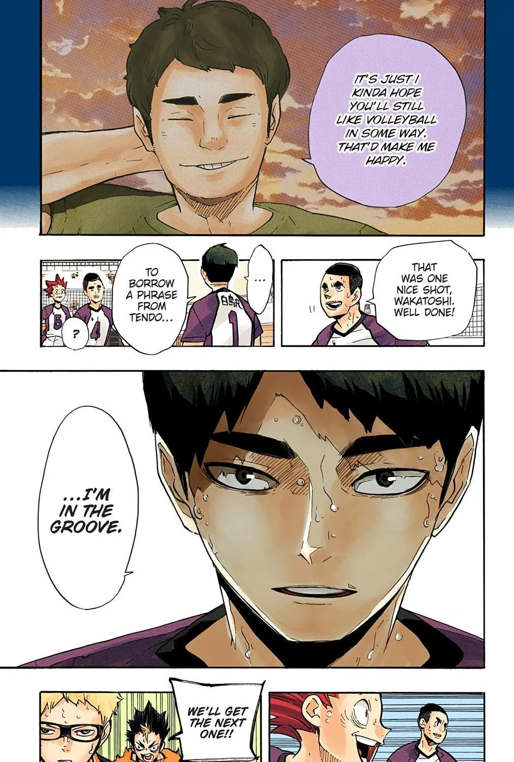 Read Haikyu!! (Official Colored) (Colored) chapter 176 image 34 on Lezhin