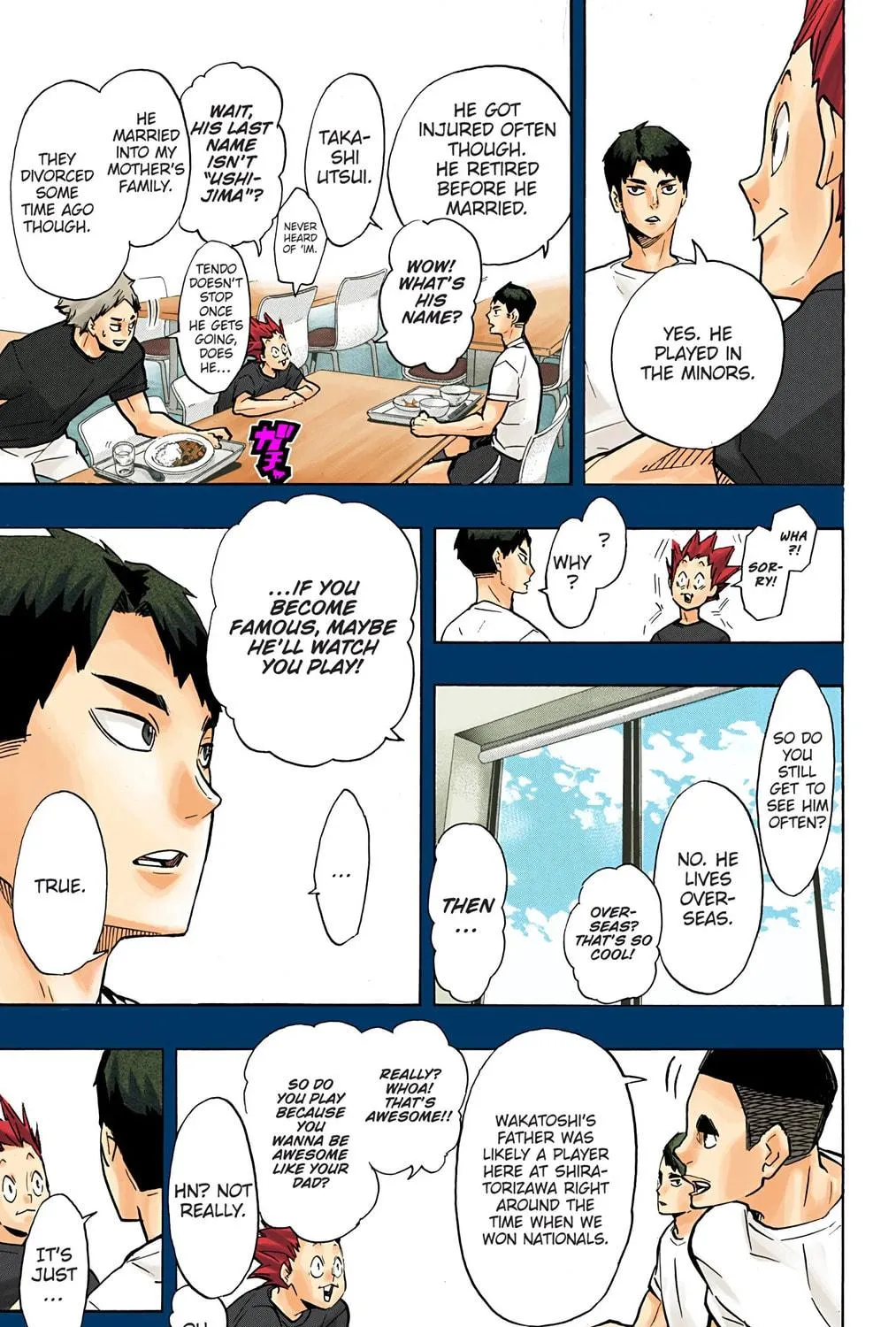 Read Haikyu!! (Official Colored) (Colored) chapter 176 image 4 on Lezhin