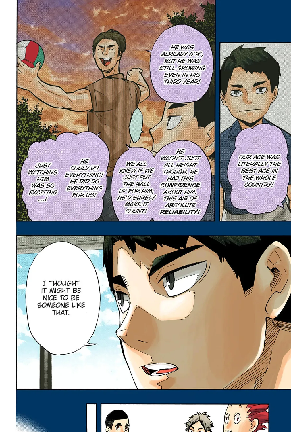 Read Haikyu!! (Official Colored) (Colored) chapter 176 image 6 on Lezhin