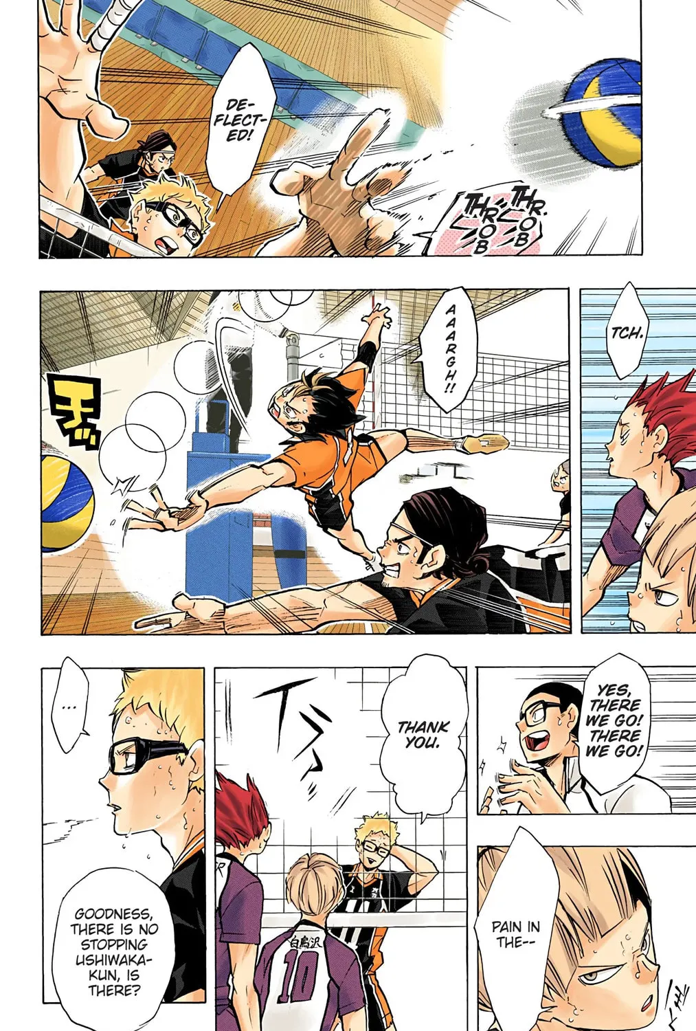 Read Haikyu!! (Official Colored) (Colored) chapter 177 image 12 on Lezhin
