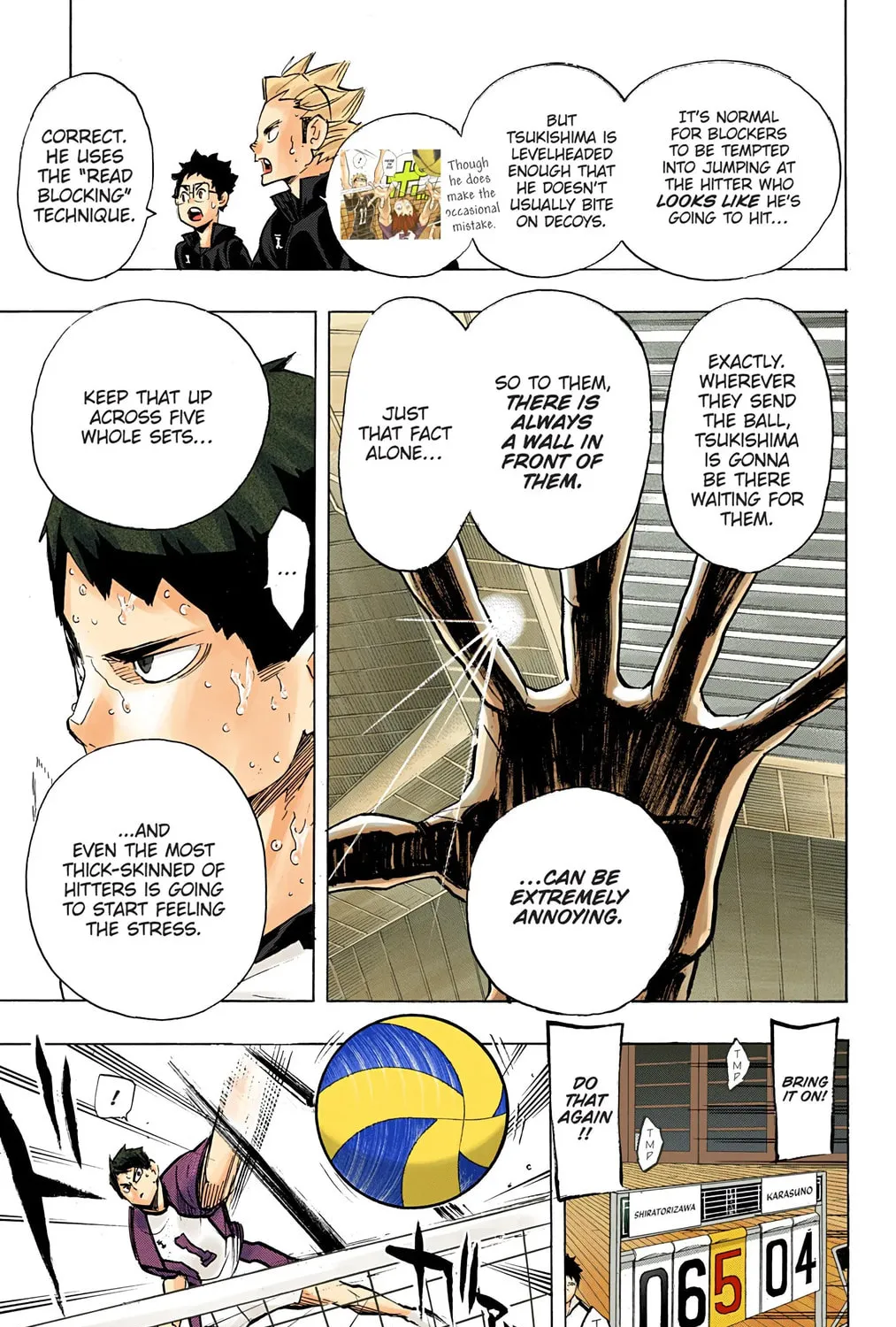 Read Haikyu!! (Official Colored) (Colored) chapter 177 image 14 on Lezhin