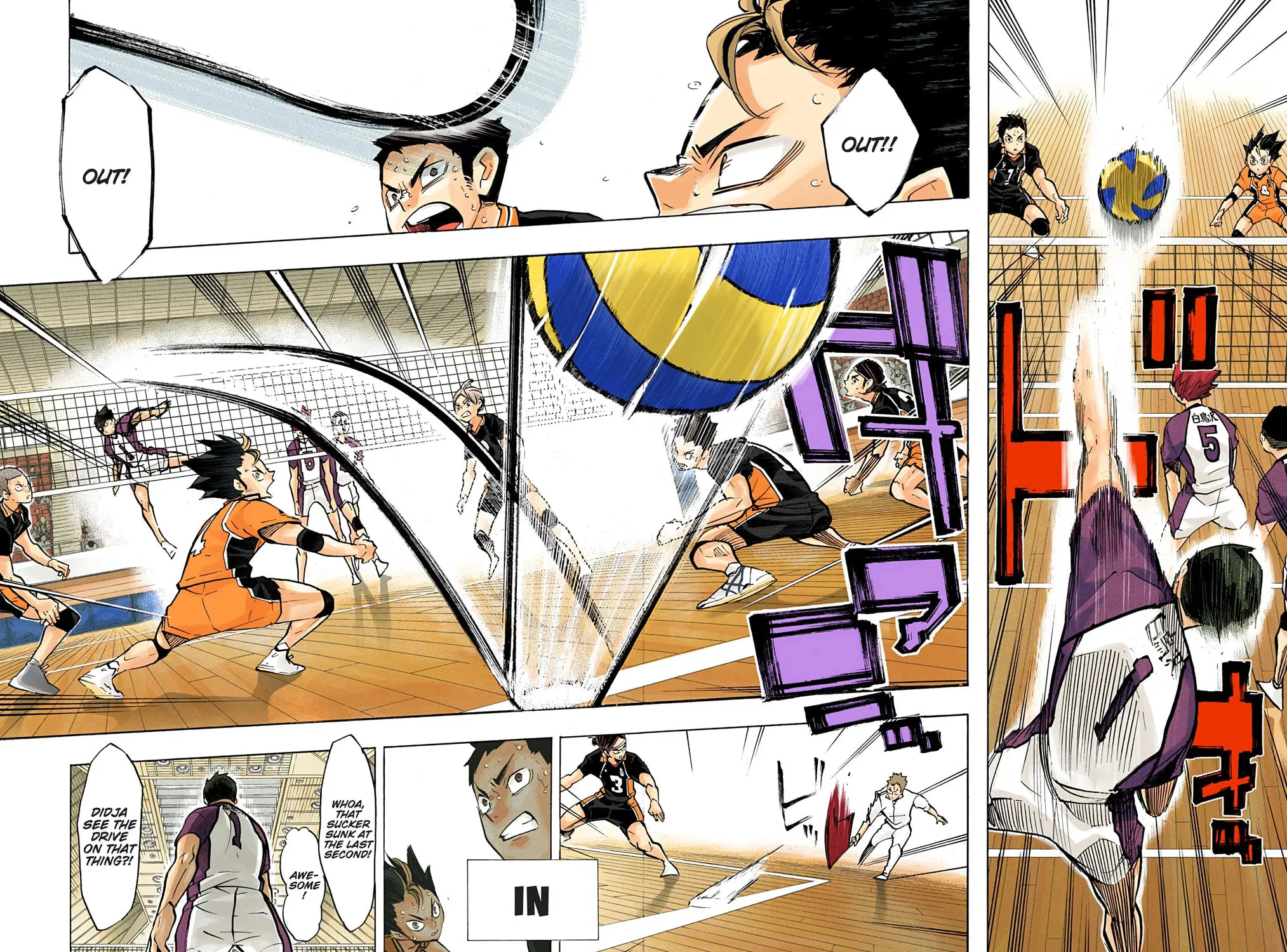 Read Haikyu!! (Official Colored) (Colored) chapter 177 image 2 on Lezhin