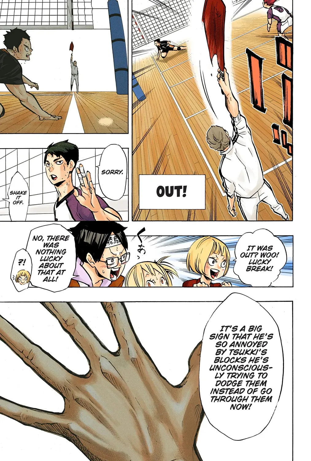 Read Haikyu!! (Official Colored) (Colored) chapter 177 image 30 on Lezhin