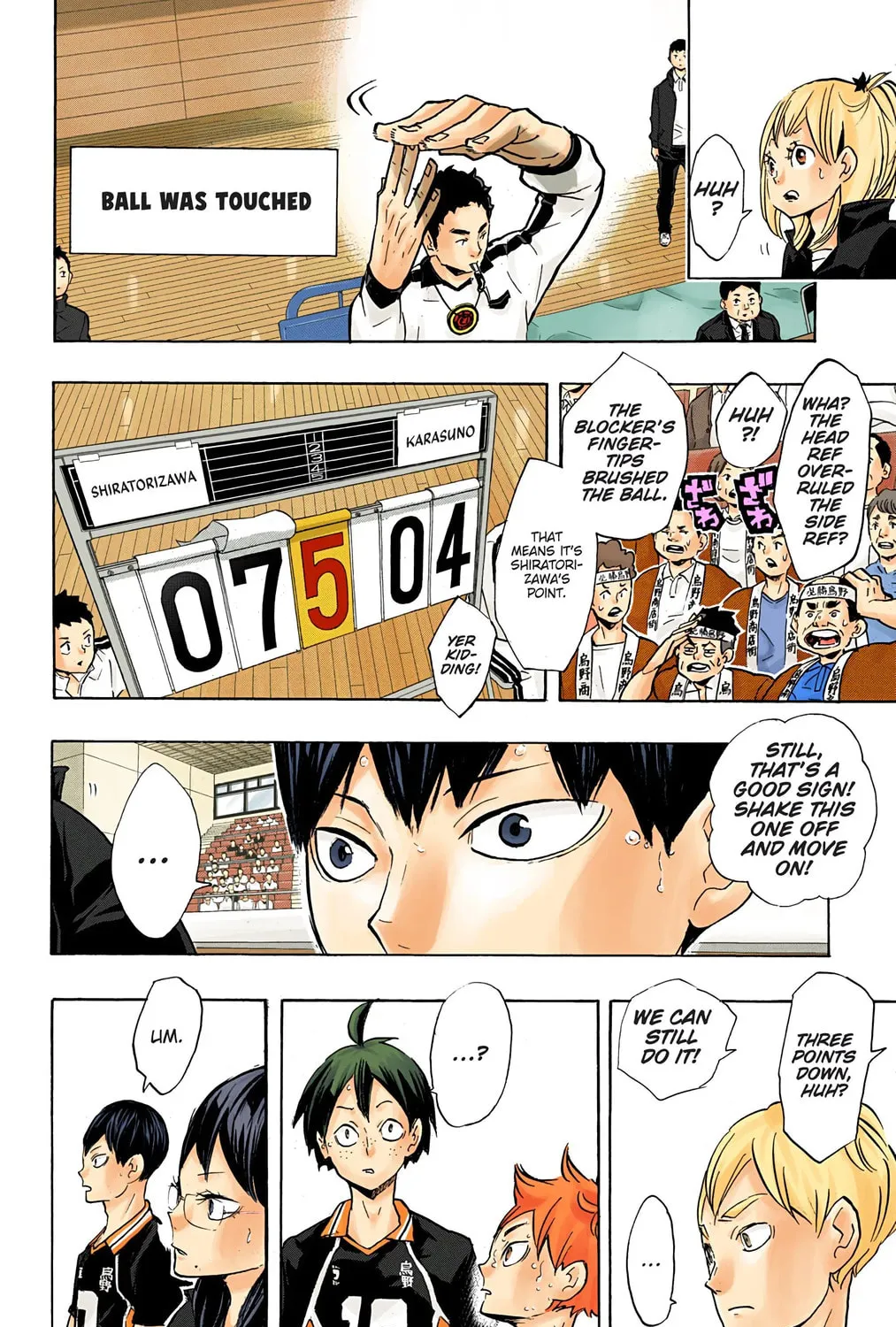 Read Haikyu!! (Official Colored) (Colored) chapter 177 image 32 on Lezhin