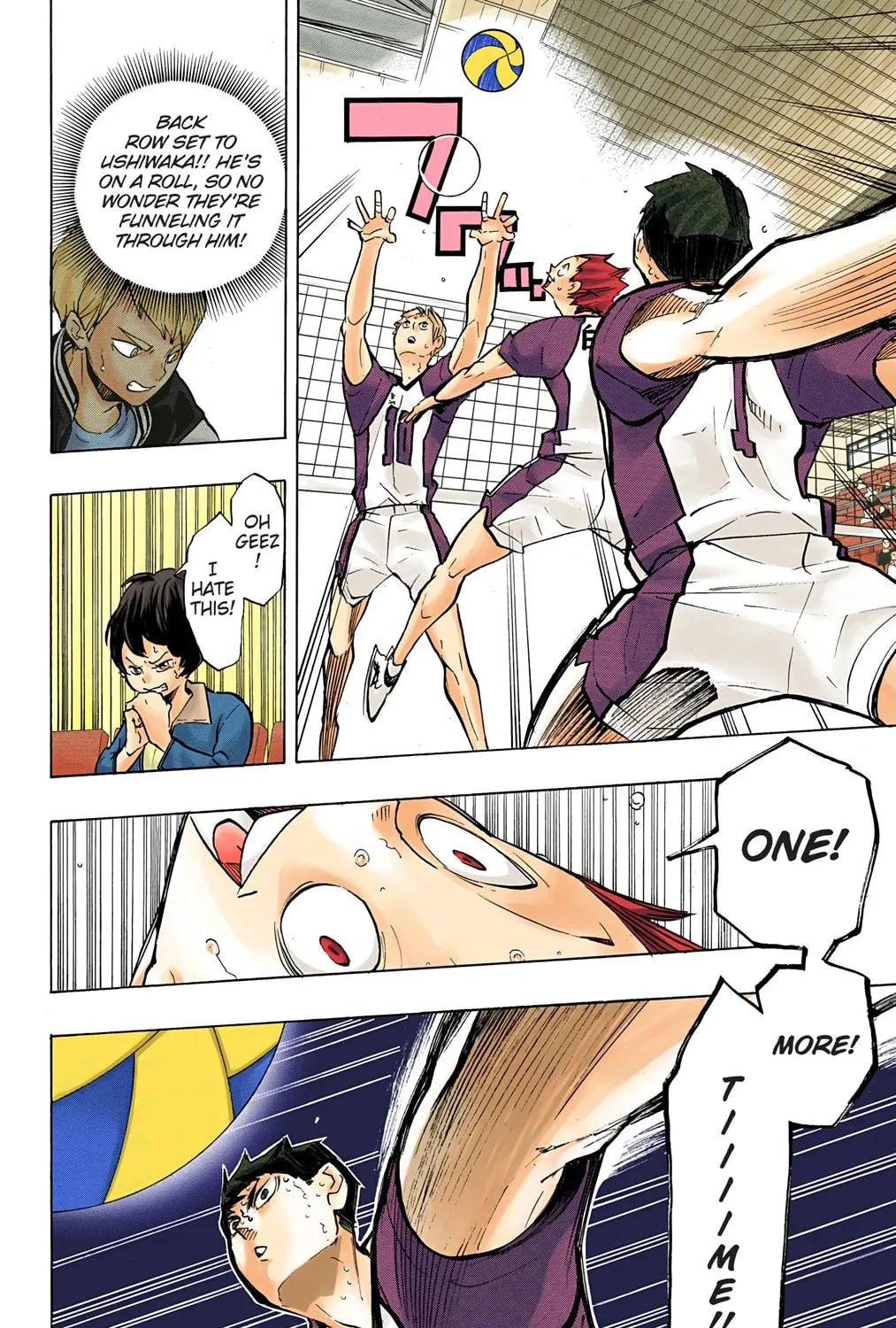 Read Haikyu!! (Official Colored) (Colored) chapter 177 image 8 on Lezhin