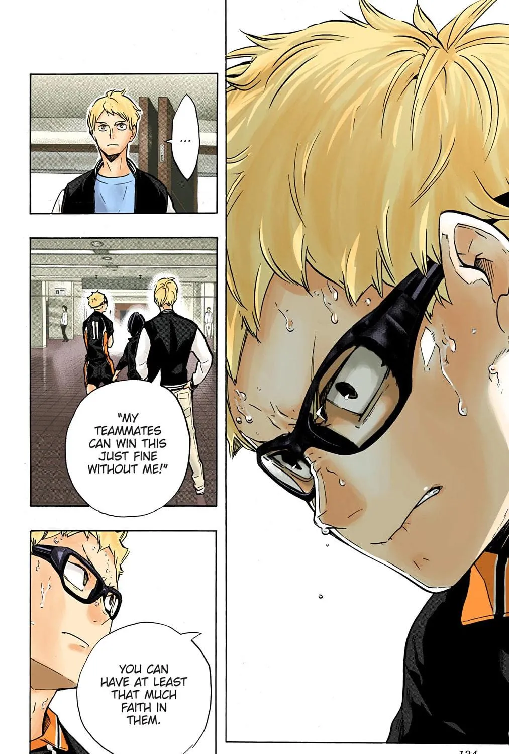 Read Haikyu!! (Official Colored) (Colored) chapter 178 image 10 on Lezhin