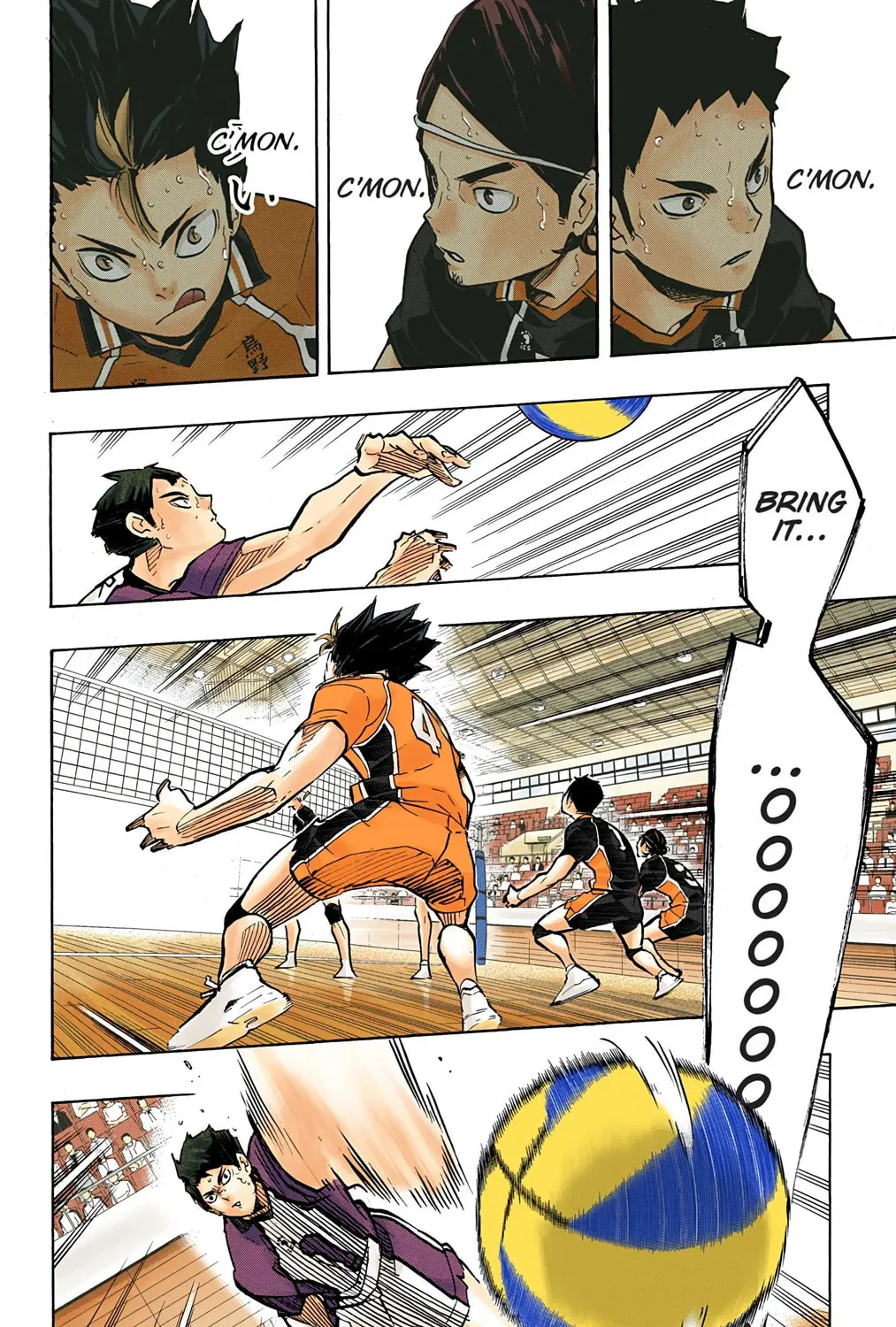 Read Haikyu!! (Official Colored) (Colored) chapter 178 image 14 on Lezhin