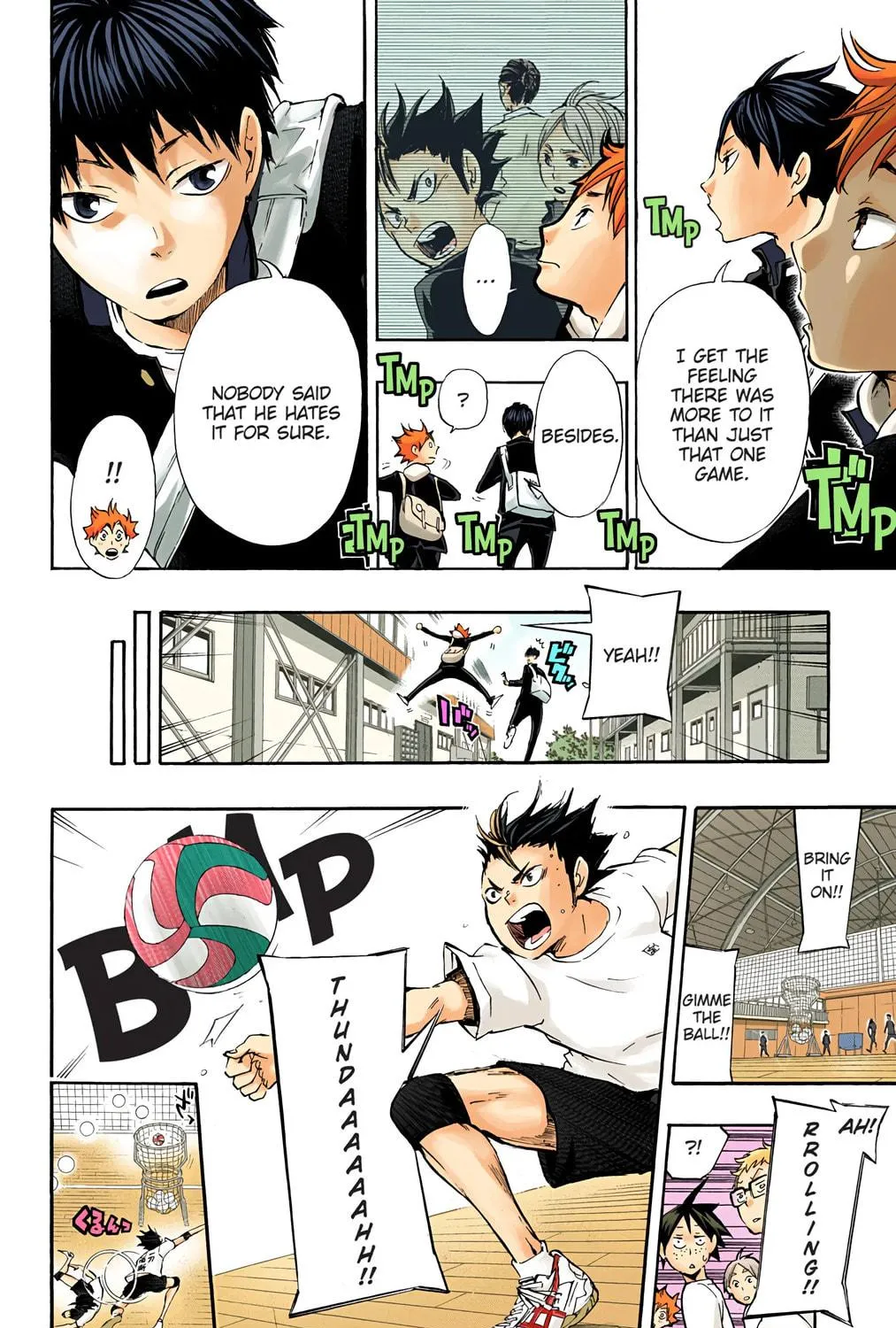 Read Haikyu!! (Official Colored) (Colored) chapter 18 image 10 on Lezhin