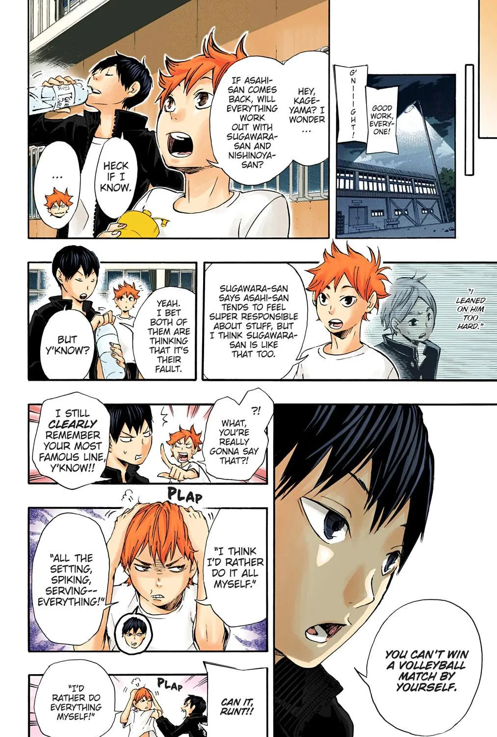 Read Haikyu!! (Official Colored) (Colored) chapter 18 image 22 on Lezhin