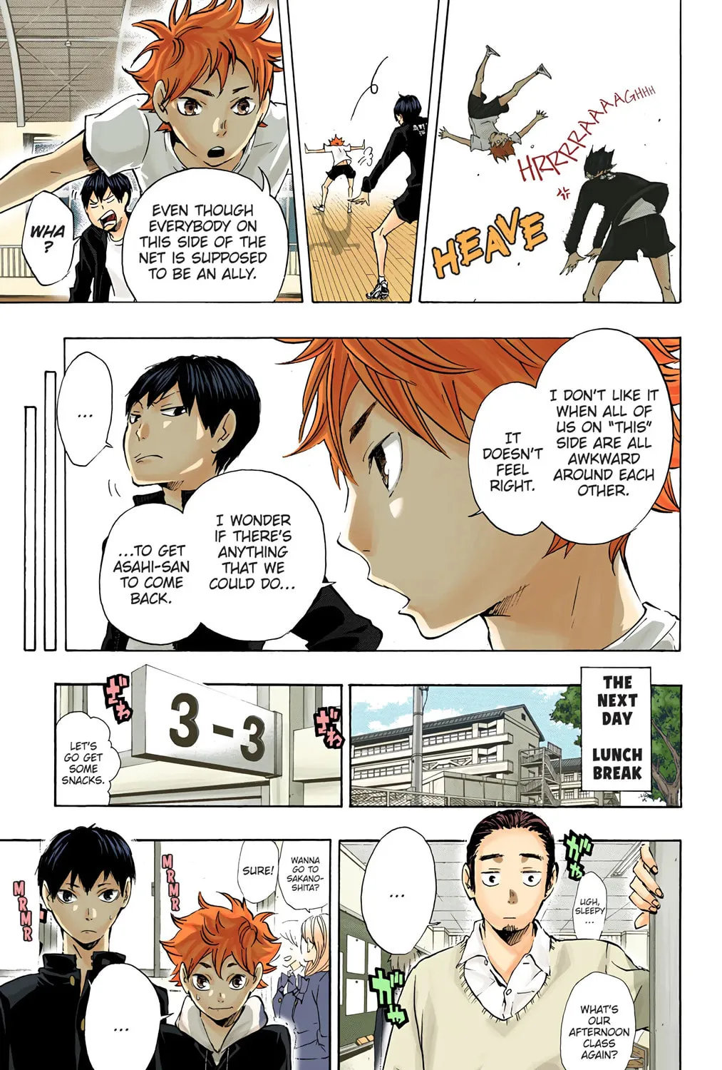 Read Haikyu!! (Official Colored) (Colored) chapter 18 image 24 on Lezhin
