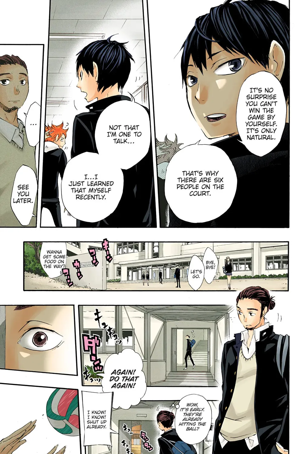 Read Haikyu!! (Official Colored) (Colored) chapter 18 image 32 on Lezhin