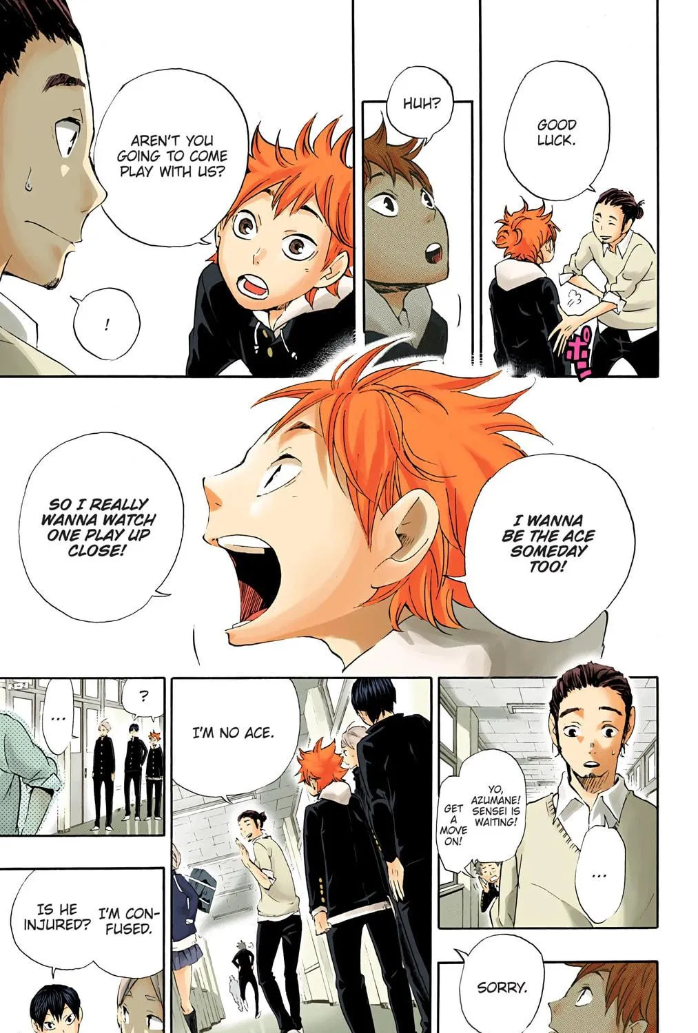 Read Haikyu!! (Official Colored) (Colored) chapter 18 image 4 on Lezhin