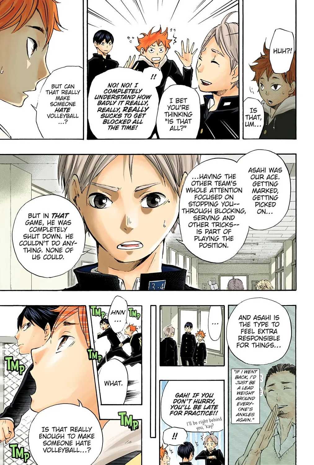 Read Haikyu!! (Official Colored) (Colored) chapter 18 image 8 on Lezhin