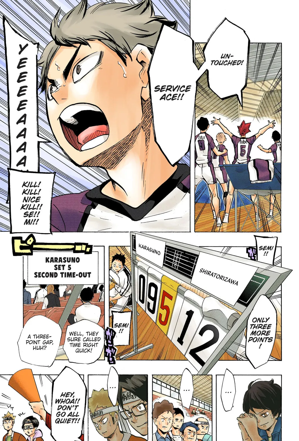 Read Haikyu!! (Official Colored) (Colored) chapter 181 image 26 on Lezhin