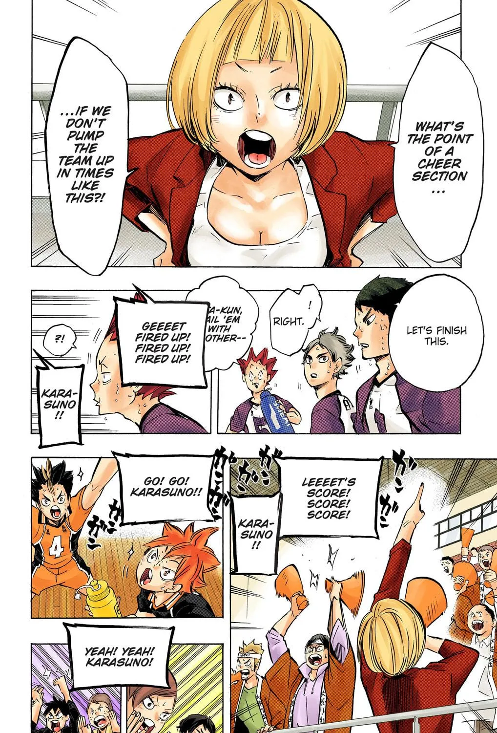 Read Haikyu!! (Official Colored) (Colored) chapter 181 image 28 on Lezhin