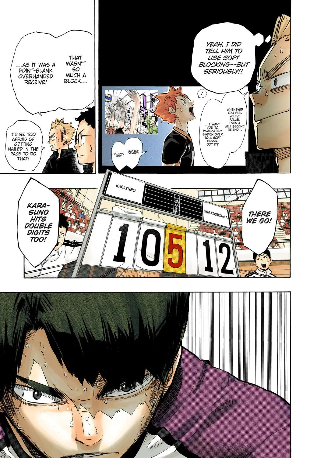 Read Haikyu!! (Official Colored) (Colored) chapter 181 image 40 on Lezhin