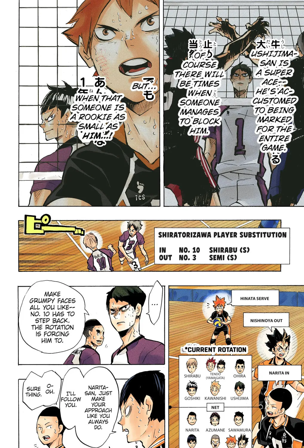 Read Haikyu!! (Official Colored) (Colored) chapter 182 image 2 on Lezhin