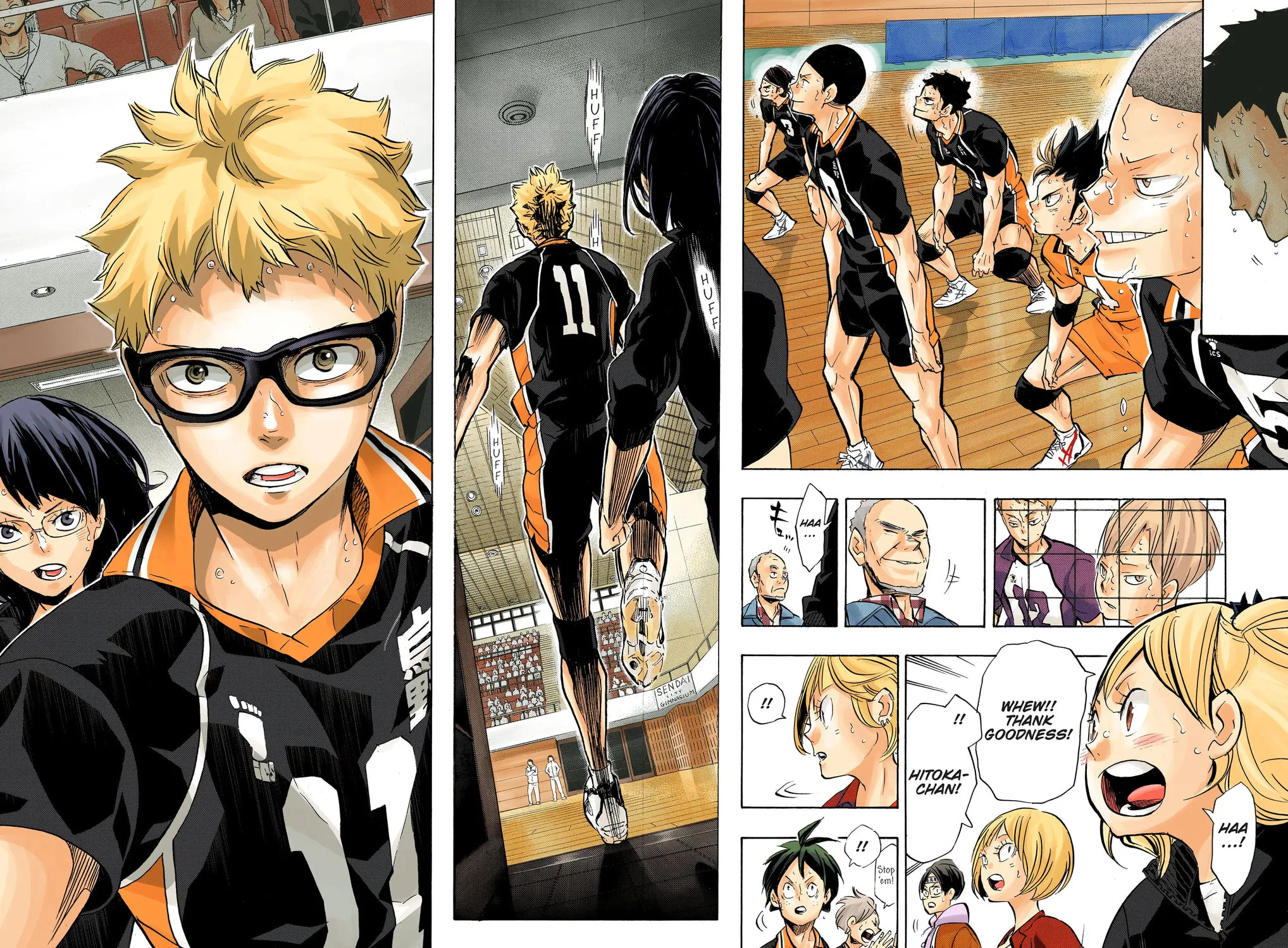 Read Haikyu!! (Official Colored) (Colored) chapter 183 image 32 on Lezhin