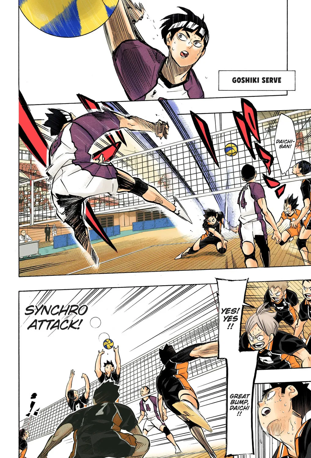 Read Haikyu!! (Official Colored) (Colored) chapter 183 image 8 on Lezhin