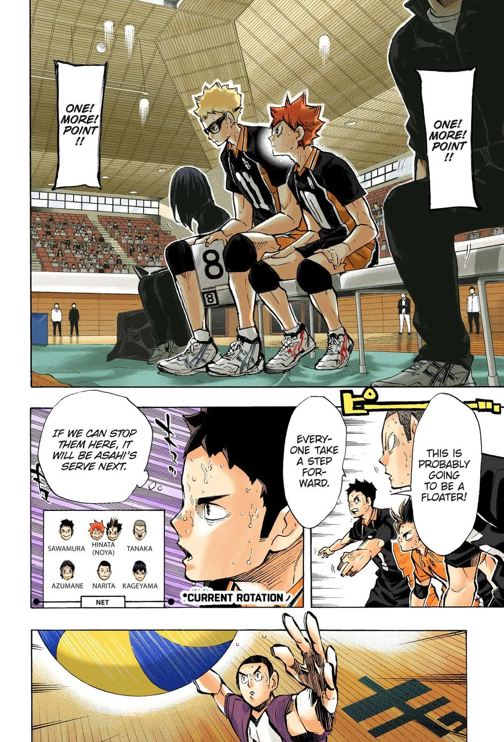 Read Haikyu!! (Official Colored) (Colored) chapter 184 image 10 on Lezhin