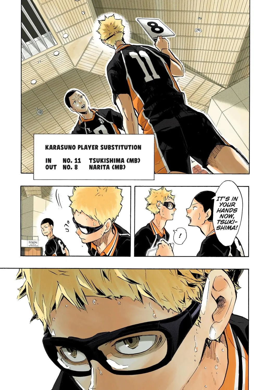 Read Haikyu!! (Official Colored) (Colored) chapter 184 image 16 on Lezhin