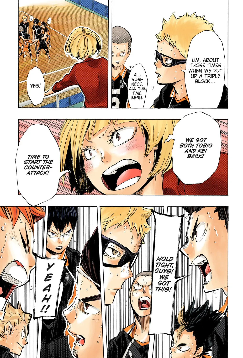 Read Haikyu!! (Official Colored) (Colored) chapter 184 image 20 on Lezhin