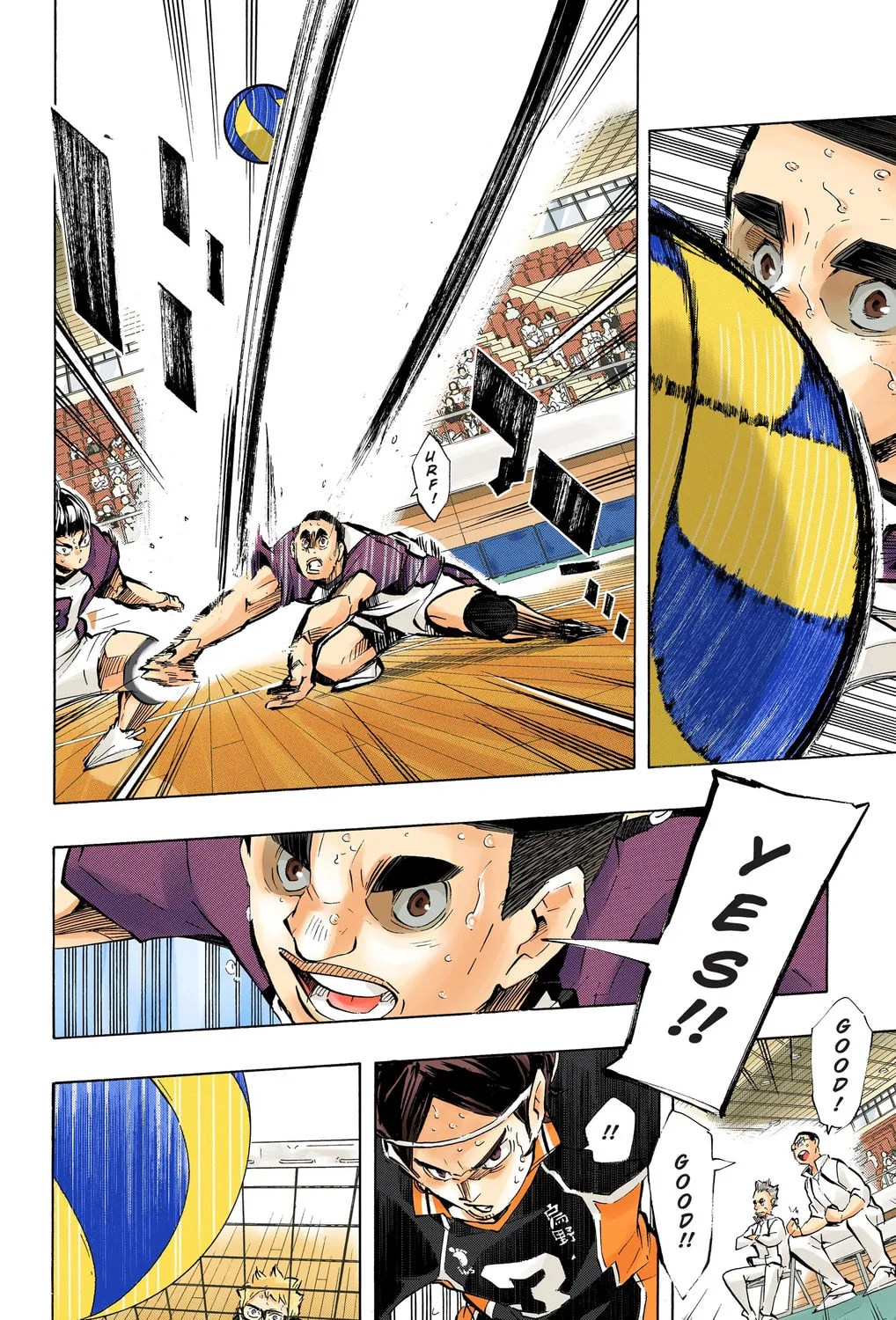 Read Haikyu!! (Official Colored) (Colored) chapter 184 image 26 on Lezhin