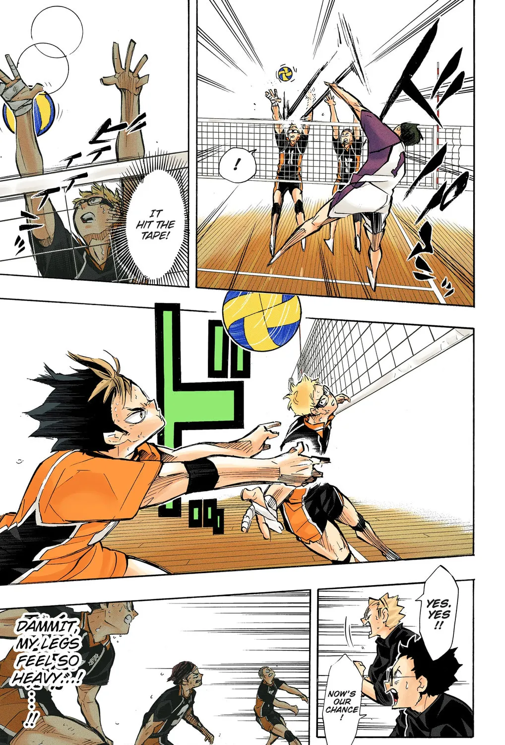 Read Haikyu!! (Official Colored) (Colored) chapter 185 image 12 on Lezhin