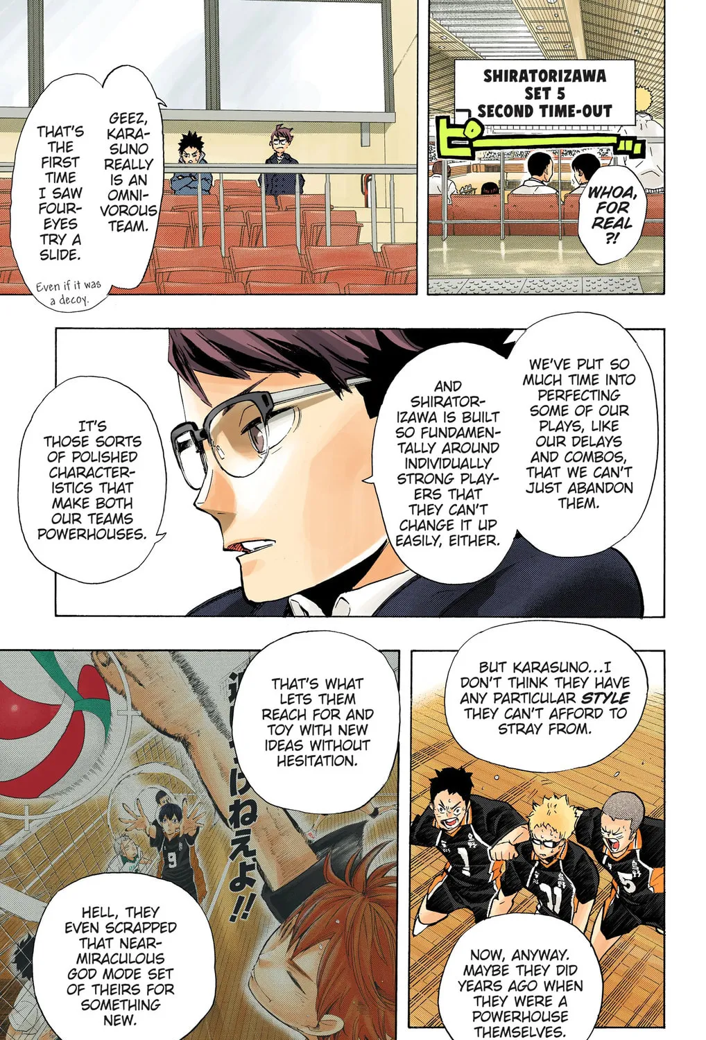Read Haikyu!! (Official Colored) (Colored) chapter 185 image 20 on Lezhin