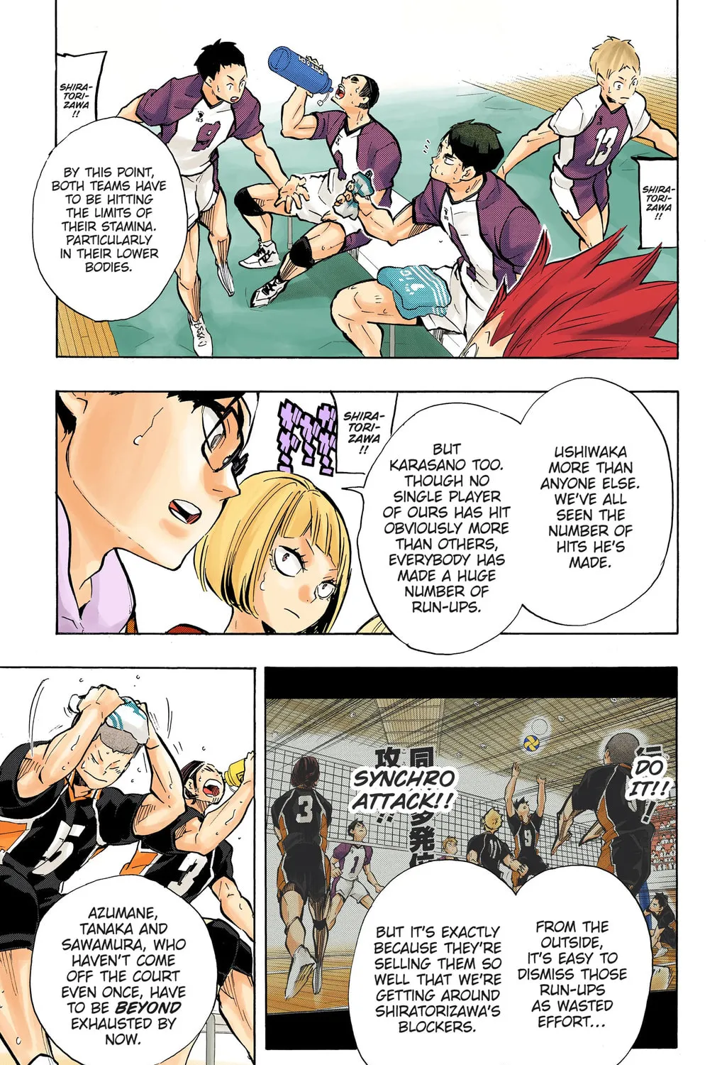 Read Haikyu!! (Official Colored) (Colored) chapter 185 image 24 on Lezhin