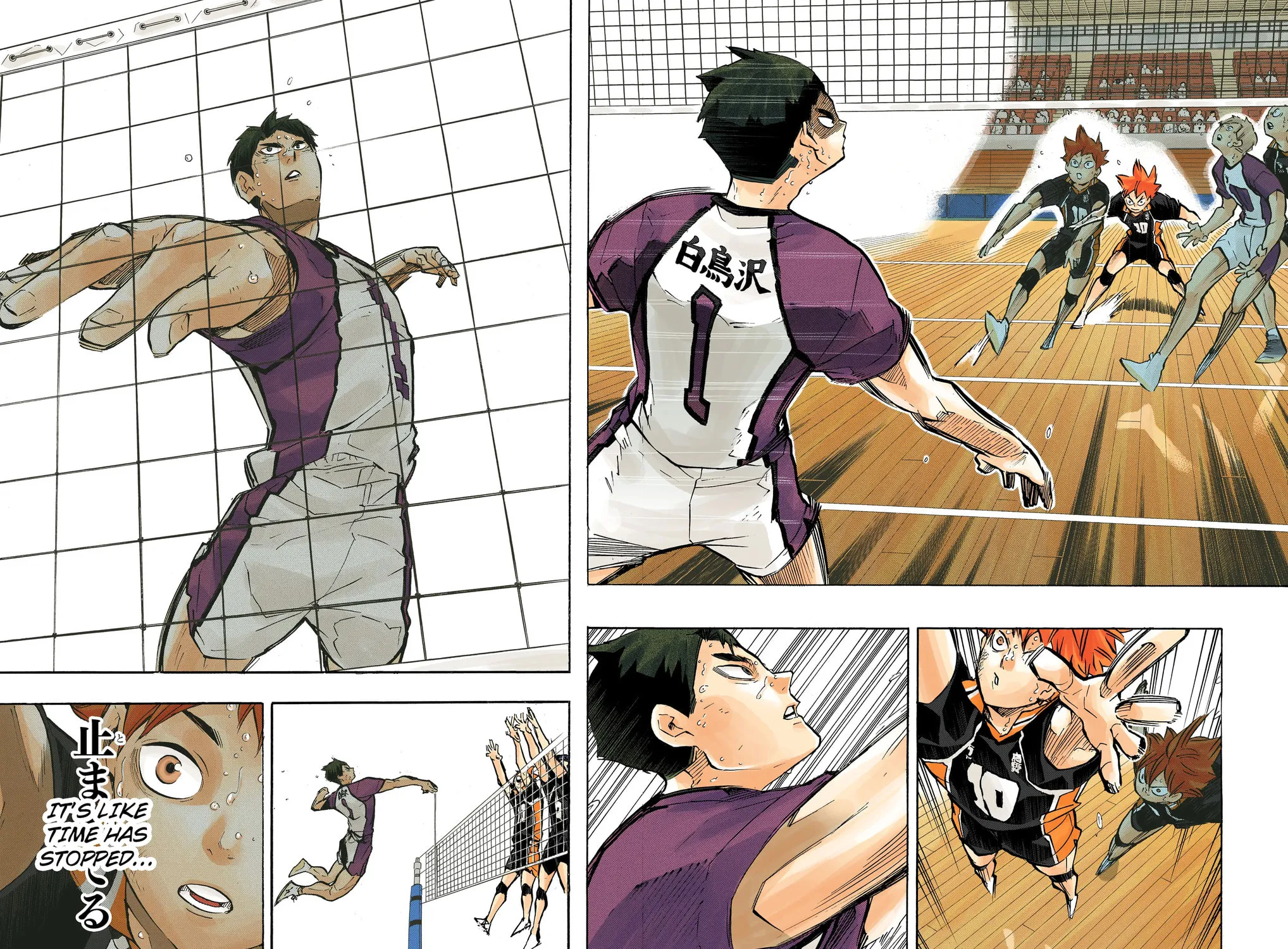 Read Haikyu!! (Official Colored) (Colored) chapter 186 image 14 on Lezhin