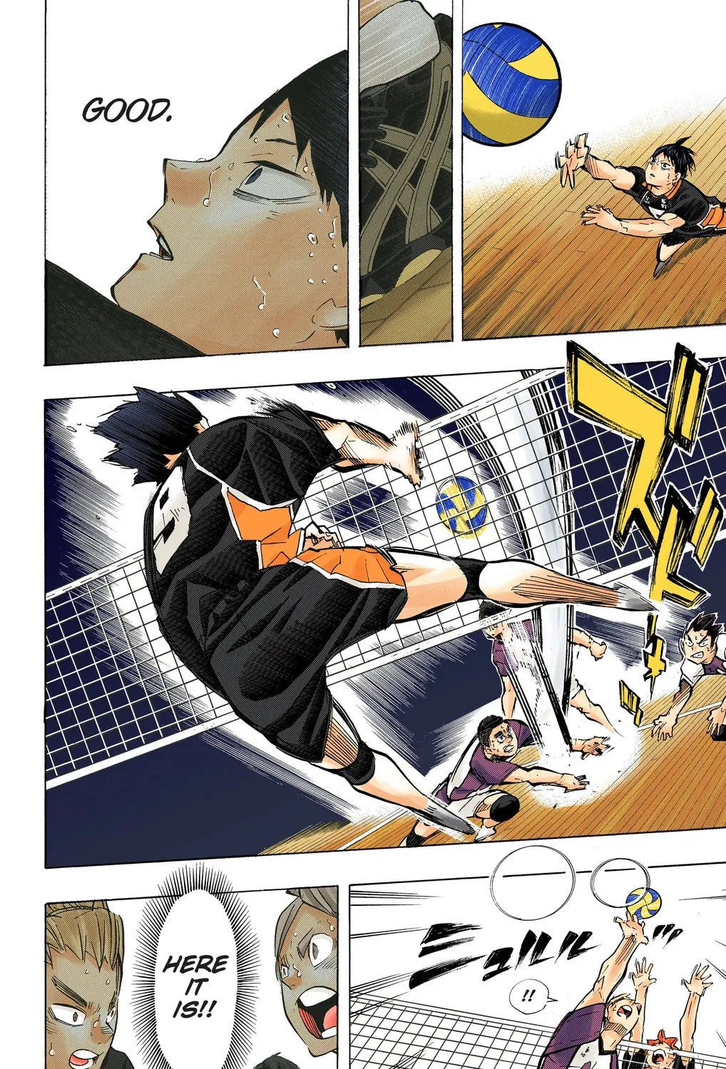 Read Haikyu!! (Official Colored) (Colored) chapter 186 image 24 on Lezhin