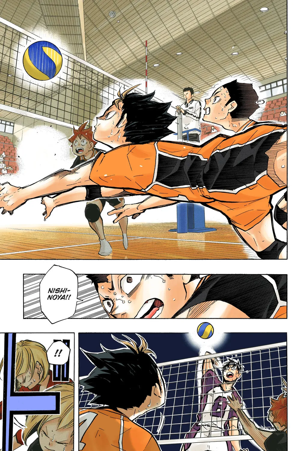 Read Haikyu!! (Official Colored) (Colored) chapter 187 image 12 on Lezhin