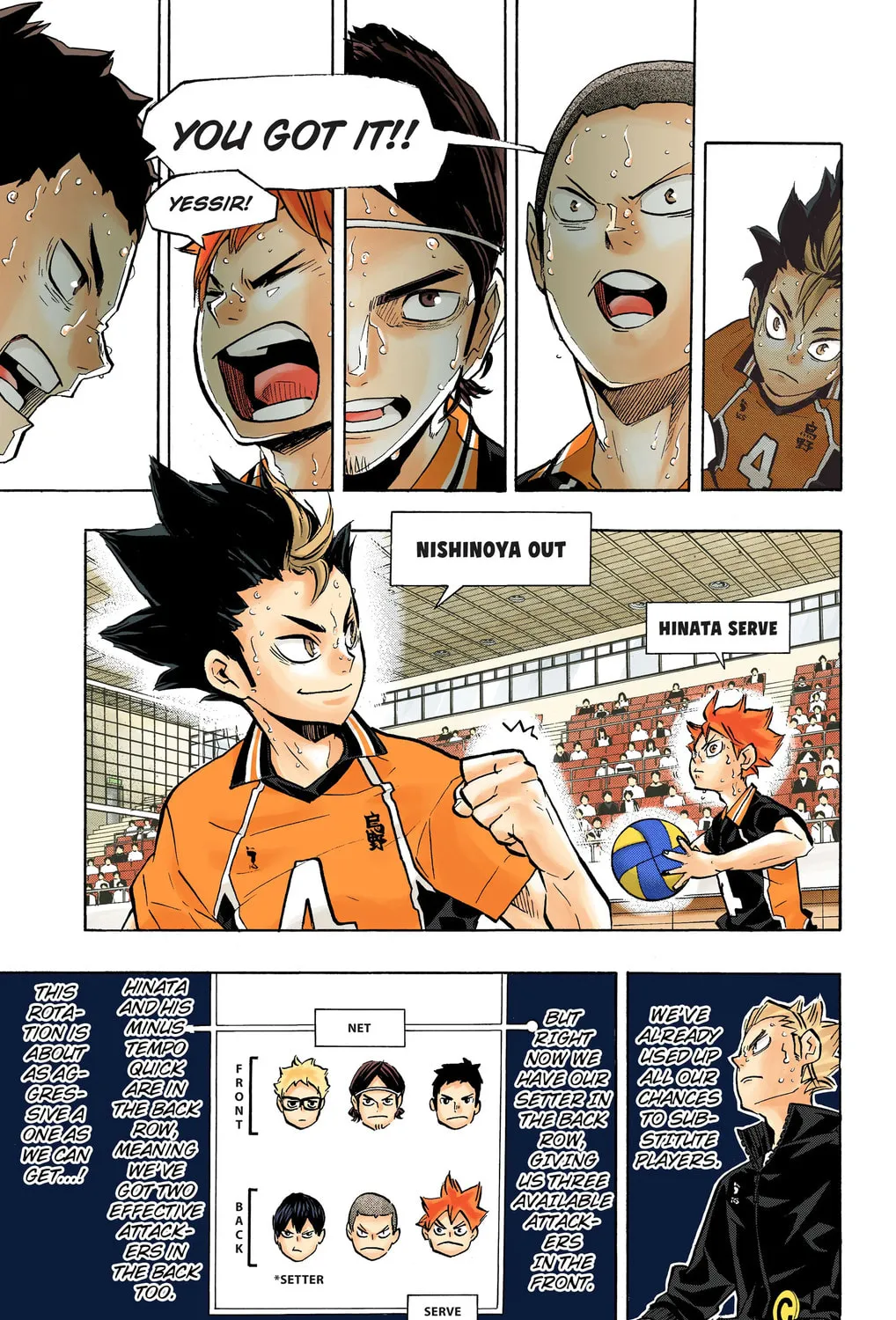 Read Haikyu!! (Official Colored) (Colored) chapter 187 image 18 on Lezhin