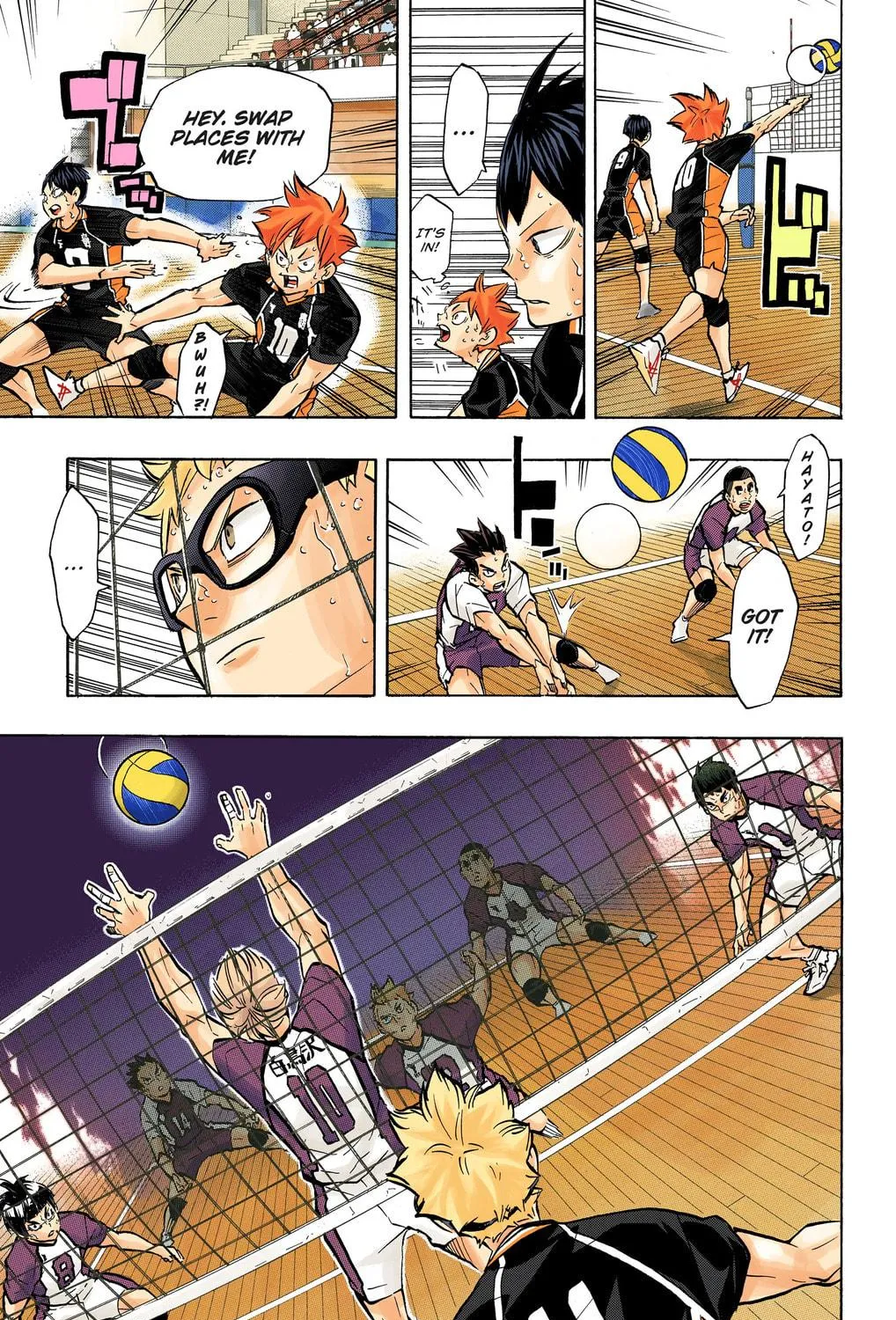 Read Haikyu!! (Official Colored) (Colored) chapter 187 image 22 on Lezhin
