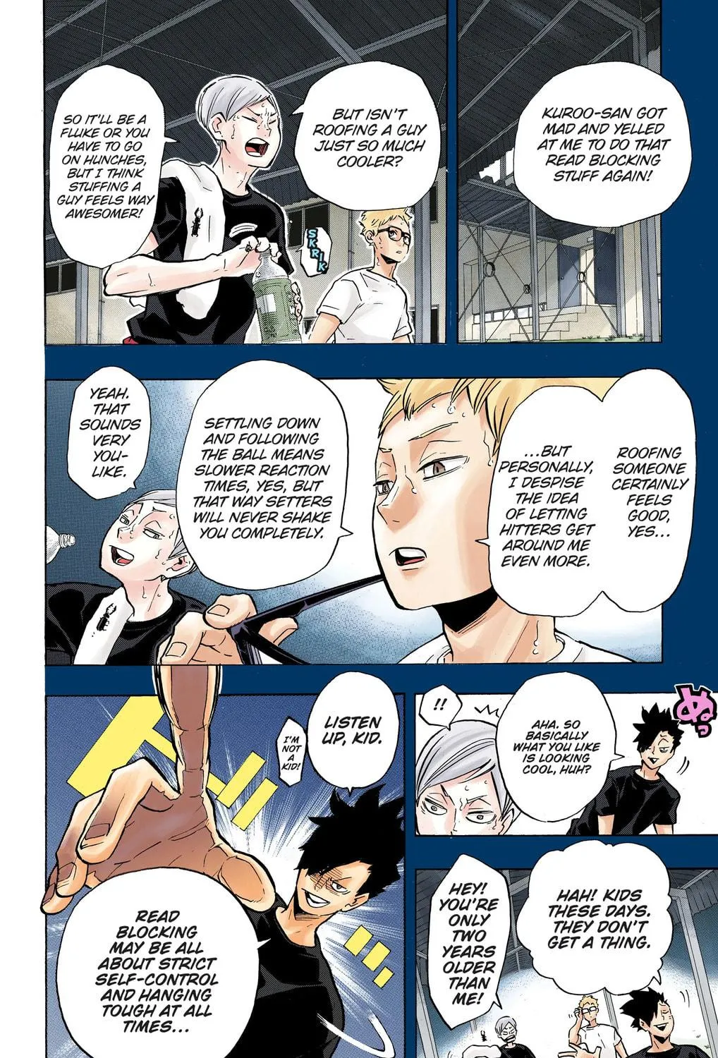 Read Haikyu!! (Official Colored) (Colored) chapter 187 image 28 on Lezhin