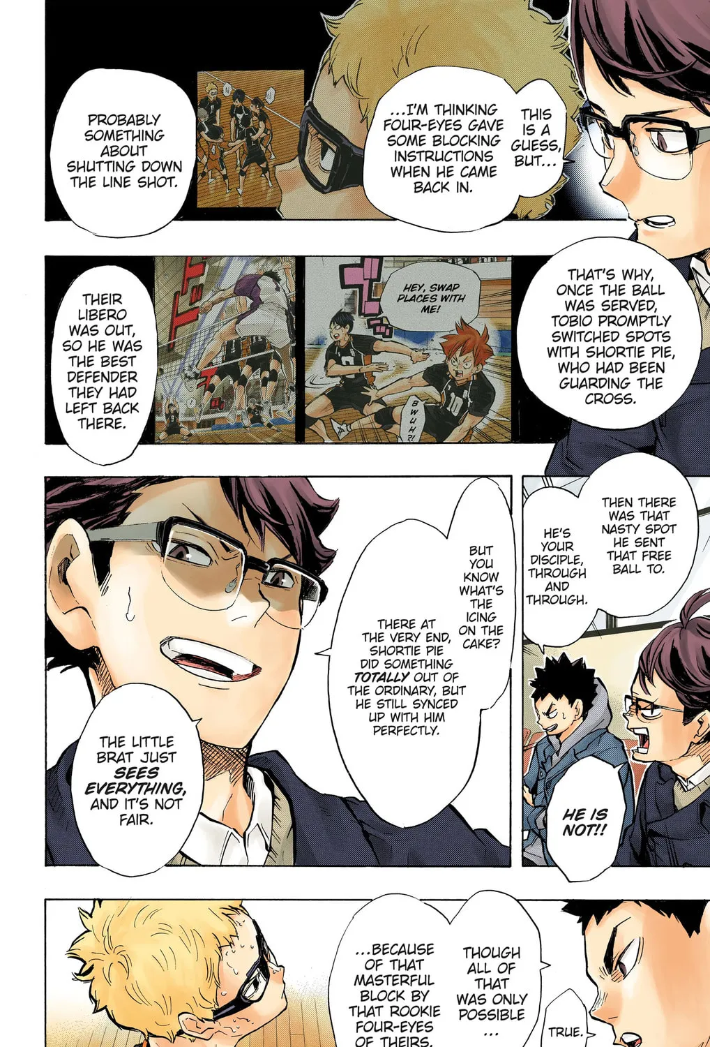 Read Haikyu!! (Official Colored) (Colored) chapter 189 image 14 on Lezhin